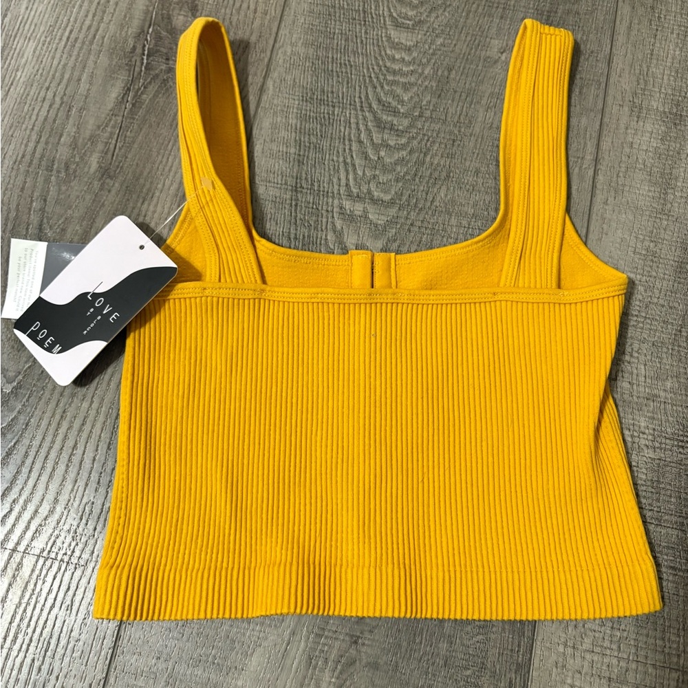 💛NWT LovePoem Ribbed Button-Front💛 - Picture 3 of 3